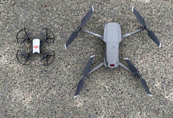 1万円台のドローン「TELLO」と20万円のドローン「MAVIC 2 PRO」。どれくらい実力が違うか比べてみました！